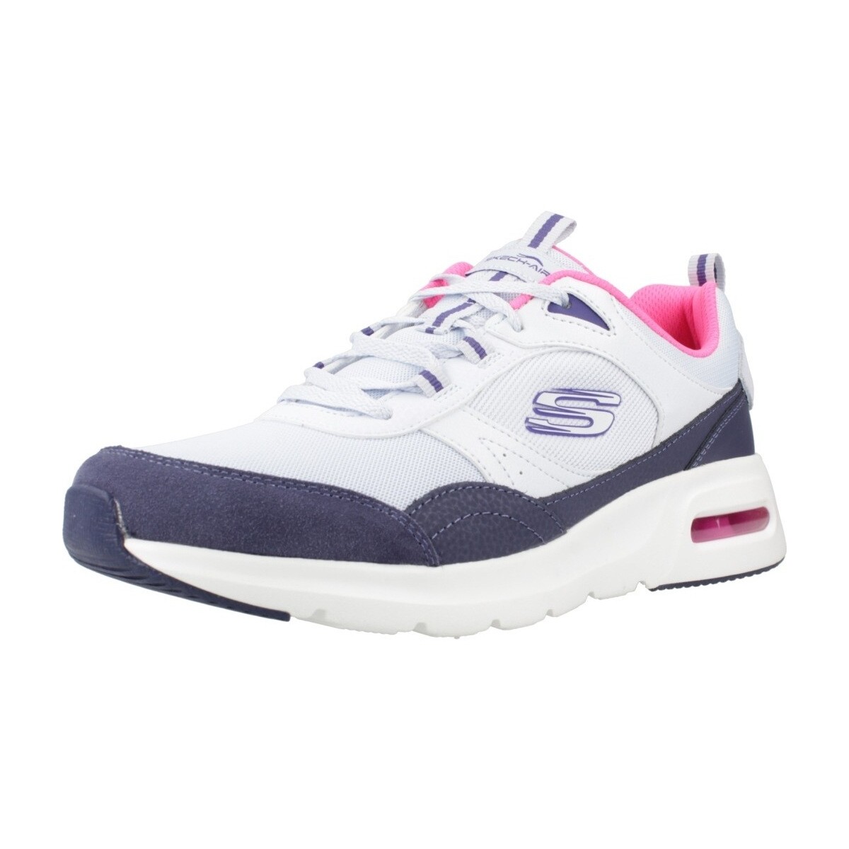 Sapatos Mulher Sapatilhas Skechers SKECH-AIR COURT Azul