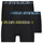 Roupa de interior Homem Boxer Athena 720 STRETCH MICRO Pack de 3 Preto / Preto / Preto