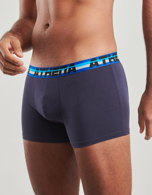Athena 720 STRETCH COTON Pack de 3 Preto / Azul / Marinho