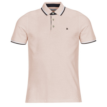 Textil Homem Polos mangas curta Jack & Jones JJEPAULOS Bege