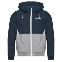 Textil Homem Jaquetas Jack & Jones JJERUSH Marinho / Cinza