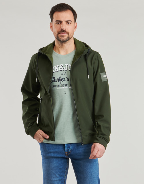 Jack & Jones JJEBASIC SOFTSHEL Cáqui