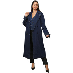 Textil Mulher Trench La Modeuse 72448_P170082 Azul