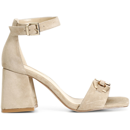 Sapatos Mulher Sandálias Café Noir C1XV5201 Bege