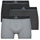 Roupa de interior Homem Boxer Adidas Sportswear ACTIVE MICRO FLEX ECO Pack de 3 Cinzento / Cinzento / Preto
