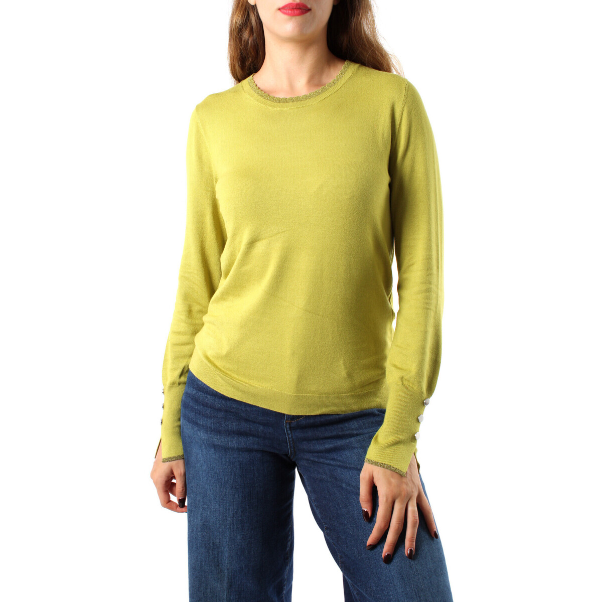 Textil Mulher Sweats Liu Jo WF4574MS49I Verde