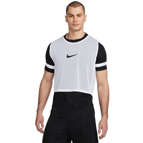 Textil Homem T-Shirt mangas curtas Nike Park 20 Branco, Preto