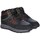 Sapatos Homem Sapatilhas de cano-alto Geox U46EZF0MEEKC4002 Cinzento, Preto