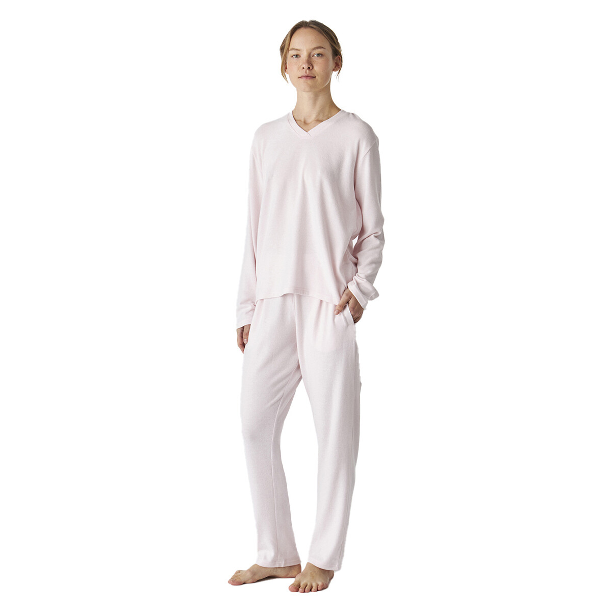 Textil Mulher Pijamas / Camisas de dormir J&j Brothers JJB5-EP1902 Rosa