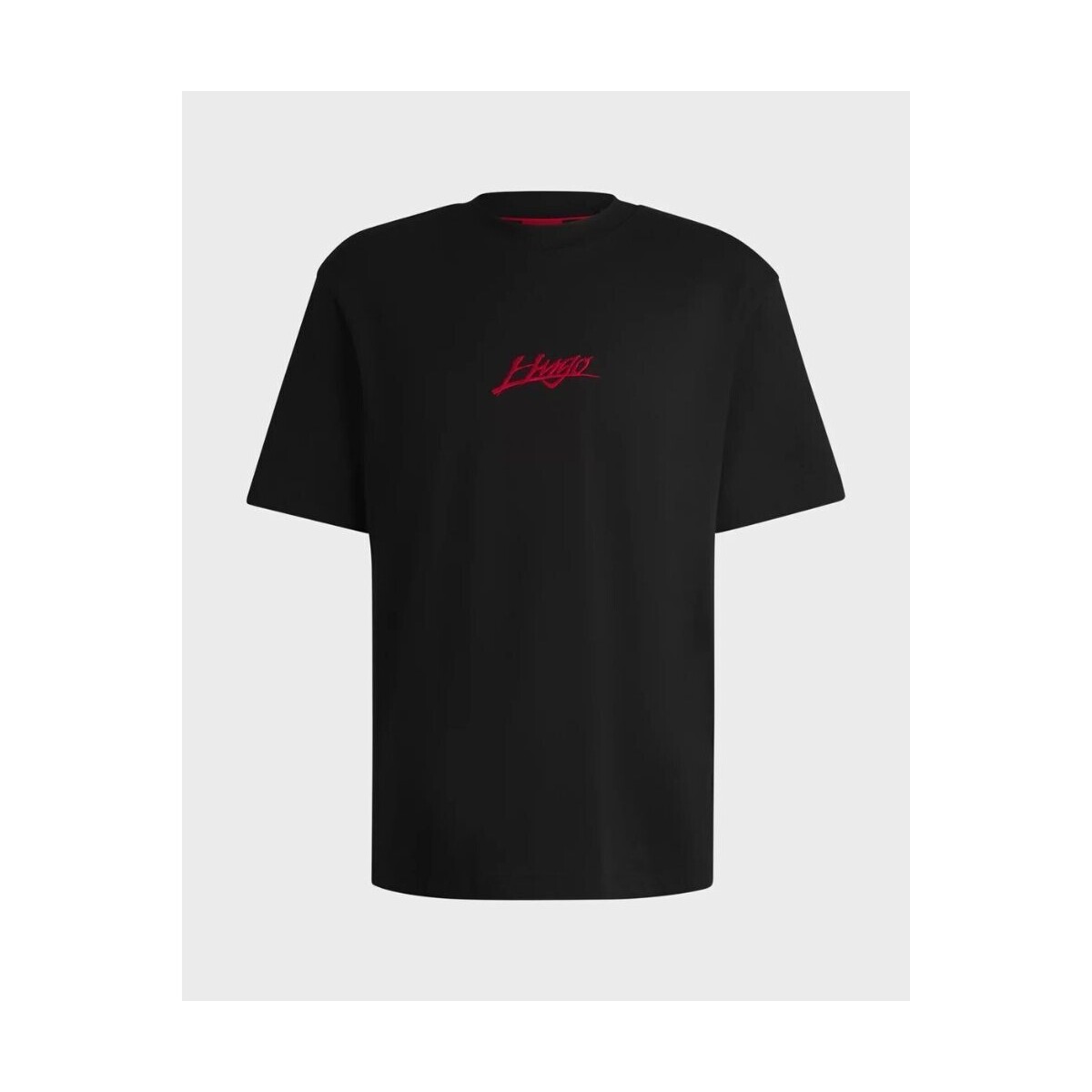 Textil Homem T-Shirt mangas curtas BOSS 50527926 DLOGOTEE Preto
