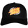 Acessórios Homem Boné Santa Cruz Oval check flame Preto