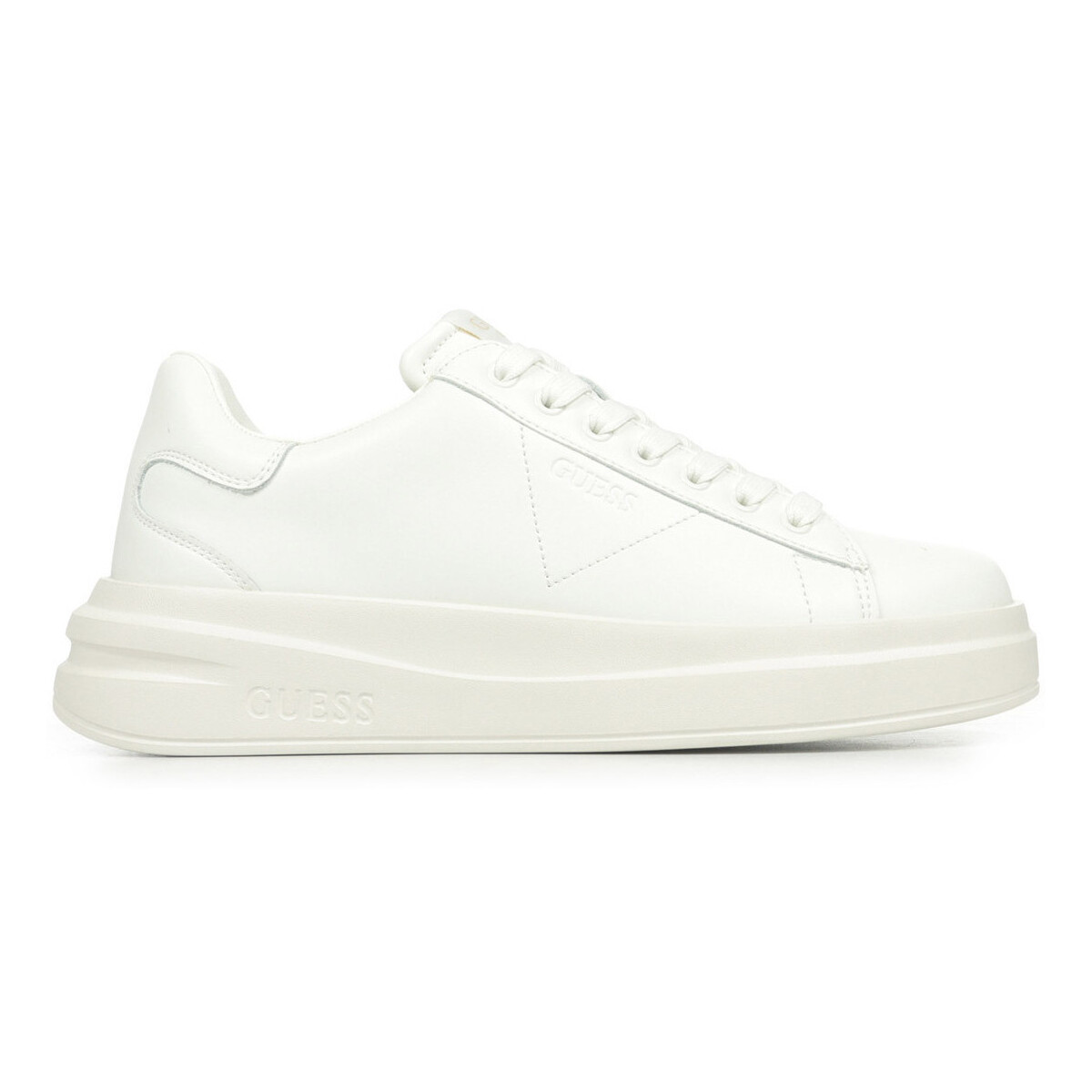 Sapatos Mulher Sapatilhas Guess Elbina Bege