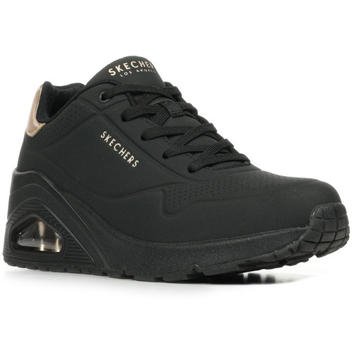 Skechers Uno Wedge High Steps Preto