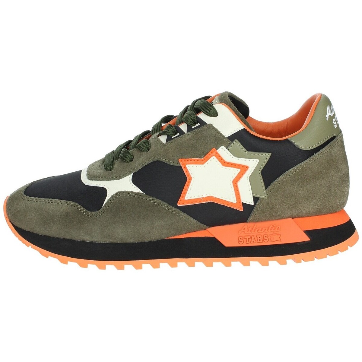 Sapatos Homem Sapatilhas de cano-alto Atlantic Stars DRAC-01-D05 Verde