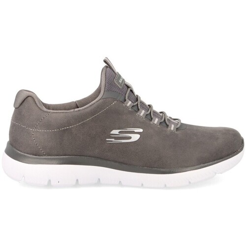 Sapatos Mulher Sapatilhas Skechers  Cinza