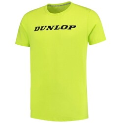 Textil Homem T-Shirt mangas curtas Dunlop Essentials Basic Amarelo