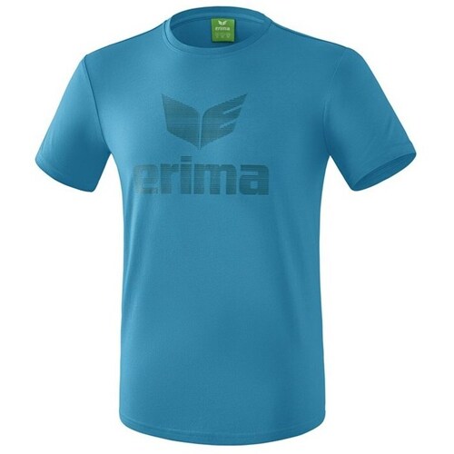 Textil Homem T-Shirt mangas curtas Erima Essential Azul