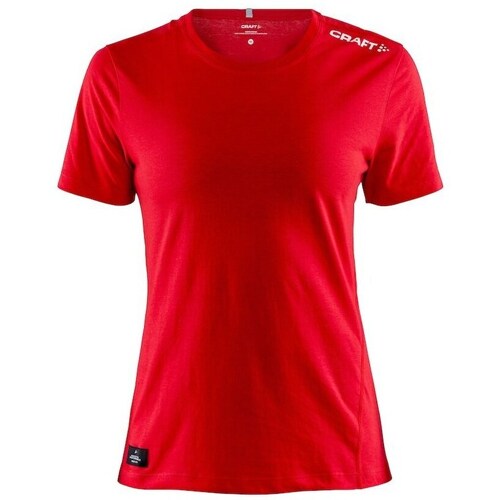 Textil Mulher T-Shirt mangas curtas Craft Community Mix Vermelho