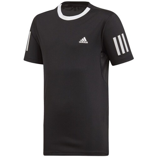 Textil Rapaz T-Shirt mangas curtas adidas Originals Club 3 Preto