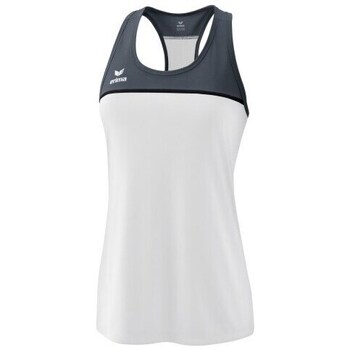 Textil Mulher T-Shirt mangas curtas Erima Change Branco, Grafite
