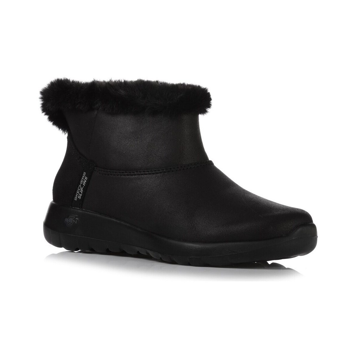 Sapatos Mulher Botas de neve Skechers Onthe go Joy Cozy Slip-ins Preto