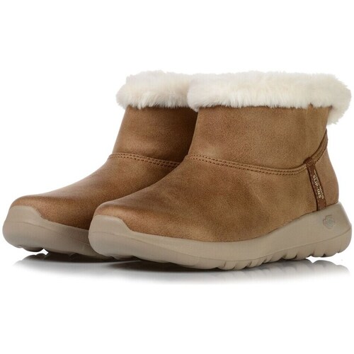 Skechers On the go Joy Cozy Slip-ins Castanho