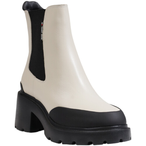 Tommy Hilfiger TJW MID HEEL CHELSEA EN0EN02681 Bege