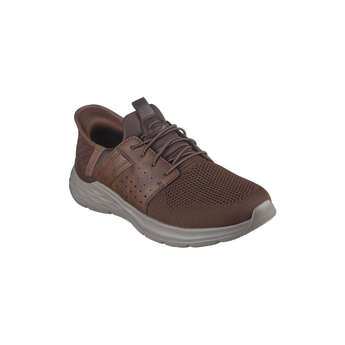 Sapatos Homem Sapatilhas Skechers SAPATILHAS  GARNER NEWICK Castanho