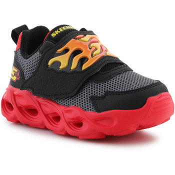 Sapatos Rapaz Sandálias Skechers Thermo Flash Flame Flow 400104N-BKRD Black Red Multicolor