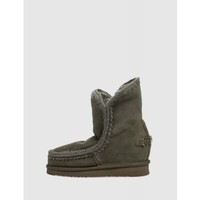 Sapatos Mulher Botins Mou BOTÍN  INNER WEDGE LOGO METAL VERDE Verde