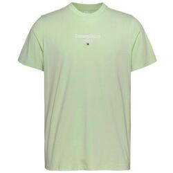 Textil Homem T-shirts e Pólos Tommy Hilfiger  Verde