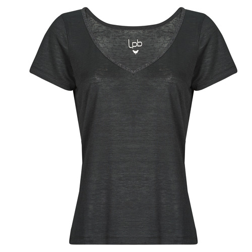 Textil Mulher T-Shirt mangas curtas Les Petites Bombes ARIANA Preto