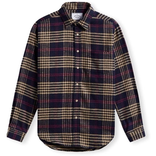 Textil Homem Camisas mangas comprida Portuguese Flannel Camisa Pomar Multicolor