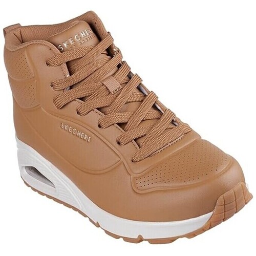 Skechers BOTINS  STAND HIGH Castanho