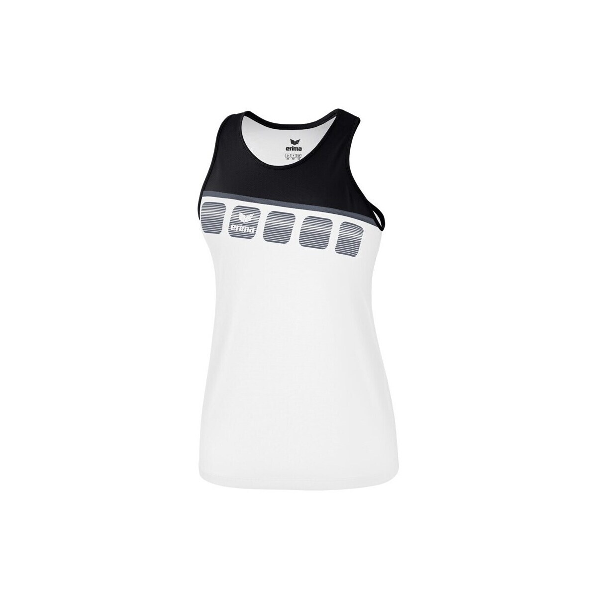Textil Mulher T-Shirt mangas curtas Erima 5-c 2019 Branco, Preto