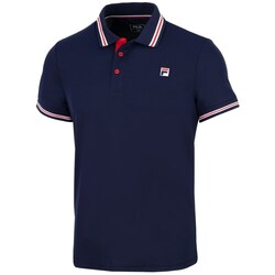 Textil Homem T-Shirt mangas curtas Fila Piro Marinho