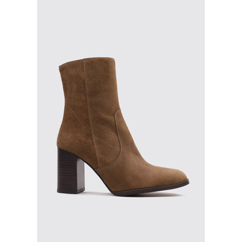 Sapatos Mulher Botins Bryan Stepwise 7001 Castanho