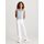 Textil Rapariga Calças Calvin Klein Jeans IG0IG02380 MR STRAIGHT-1CD WHITE DENIM Branco