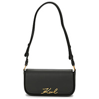 Malas Mulher Bolsa de ombro Karl Lagerfeld K/SIGNATURE CROSSBODY Preto / Ouro