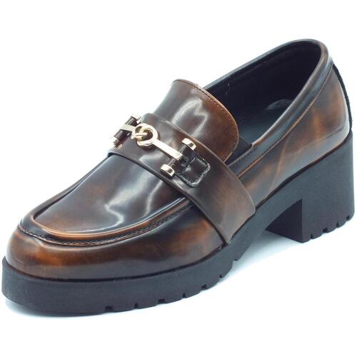 Sapatos Mulher Mocassins Nacree 224024 Brus Castanho