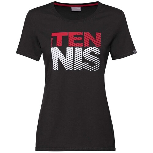 Textil Mulher T-Shirt mangas curtas Head Club Lisa Preto