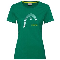 Textil Mulher T-Shirt mangas curtas Head Club Lara Verde
