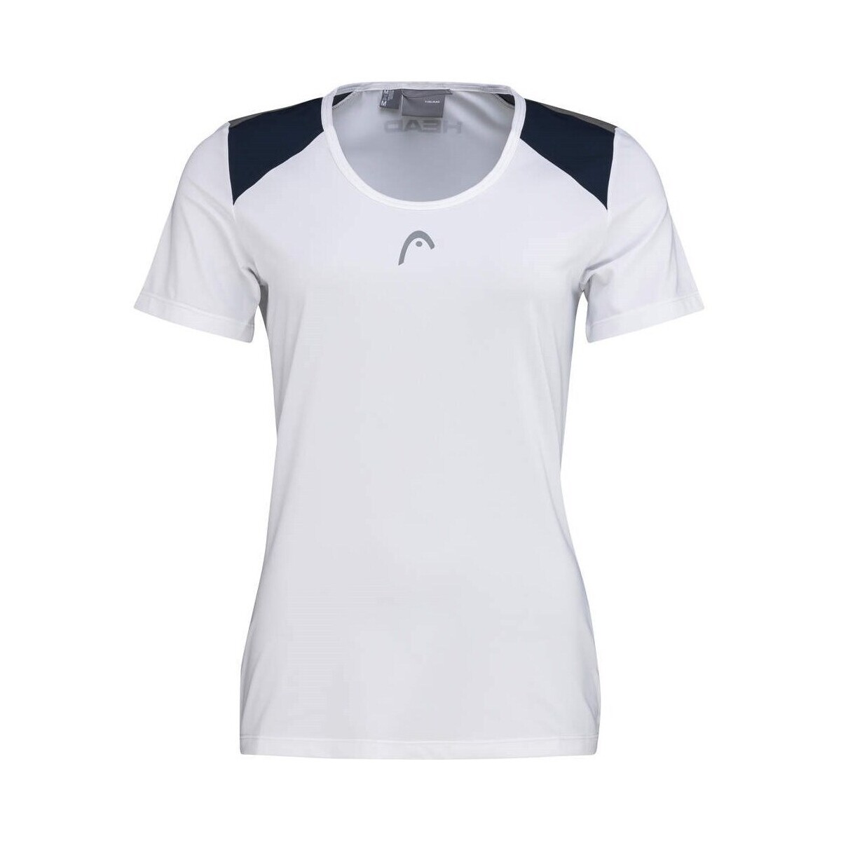 Textil Mulher T-Shirt mangas curtas Head Club 22 Tech Branco