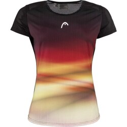 Textil Rapariga T-Shirt mangas curtas Head Sammy Branco, Vermelho, Amarelo, Preto