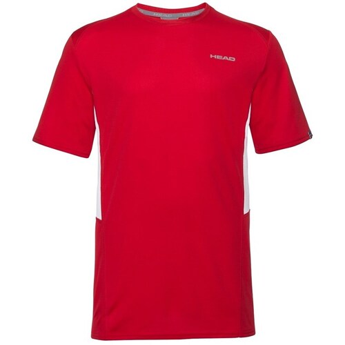 Textil Homem T-Shirt mangas curtas Head Club Technica Vermelho