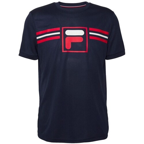 Textil Homem T-Shirt mangas curtas Fila Oscar Marinho