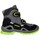 Sapatos Criança Sapatos de caminhada Lowa Milo Evo Mid Gtx Cinzento, Preto