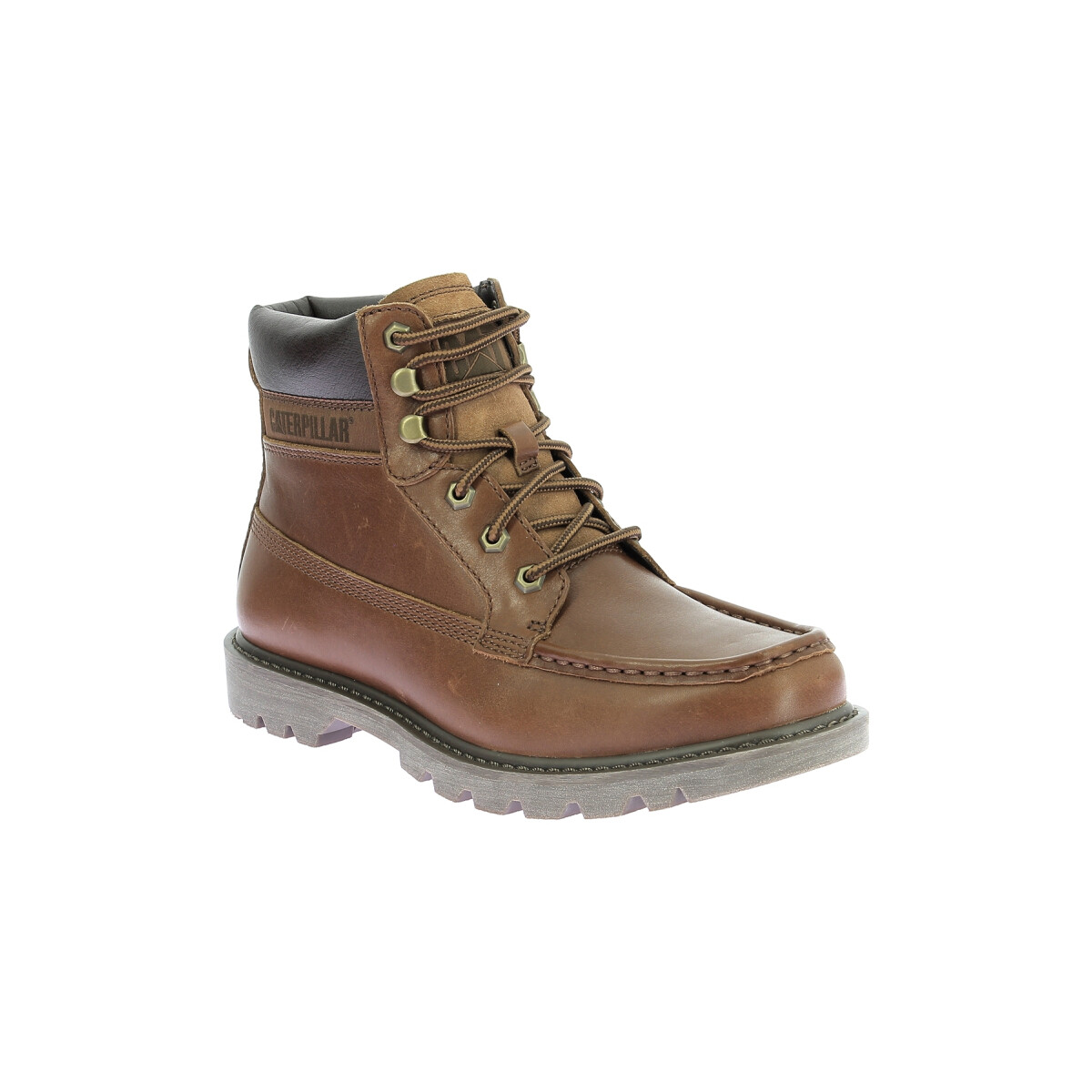 Sapatos Homem Botas baixas Caterpillar Colorado Moc To Castanho