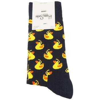 Roupa de interior Homem Meias altas Happy socks RUBBER DUCK Azul