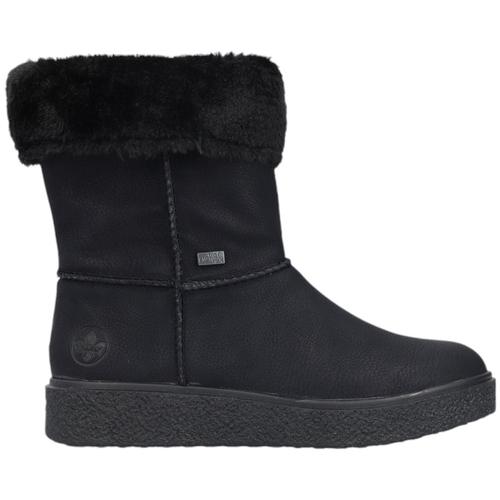 Sapatos Mulher Sapatilhas Rieker Y0090 Preto